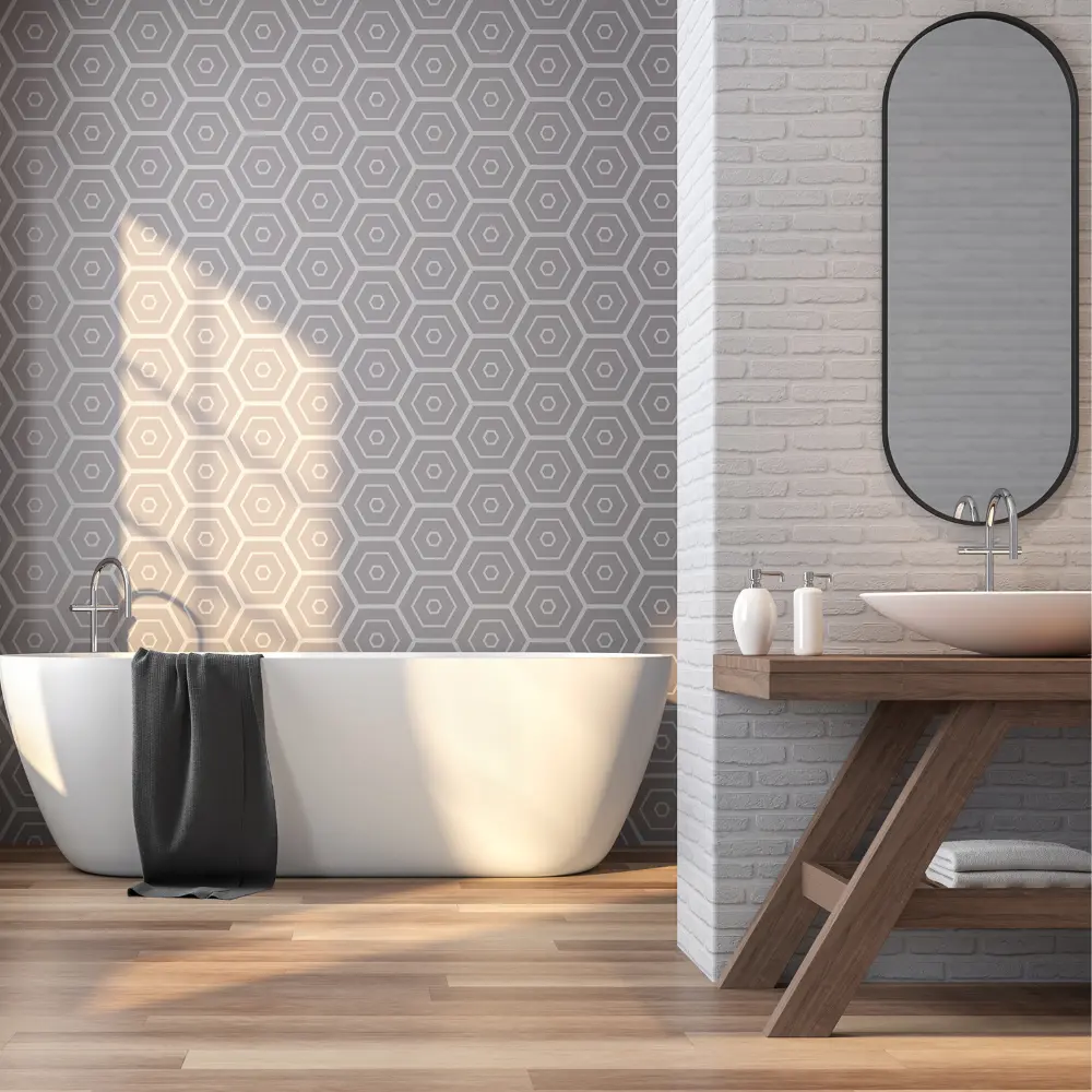 bathroom banner